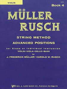 Muller-Rusch String Method Bk 4 Violin