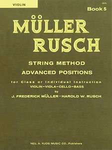 Muller-Rusch String Method Bk 5 Violin