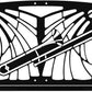 Manhasset Noteworthy Trombone Design Music Stand - Black Musical Instruments & Accessories