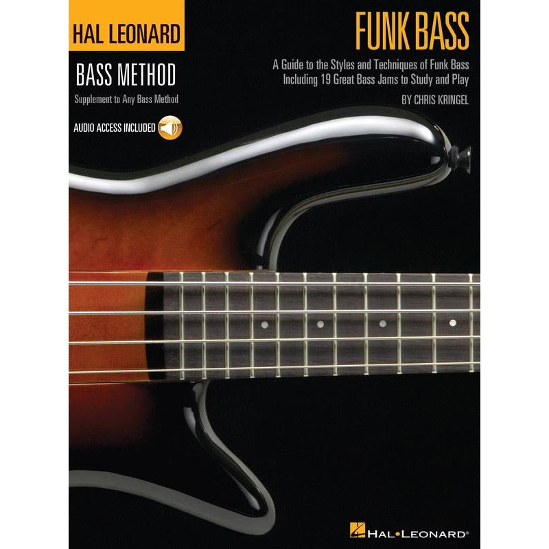 HL BASS METHOD FUNK BASS BK/OLA - Music2u