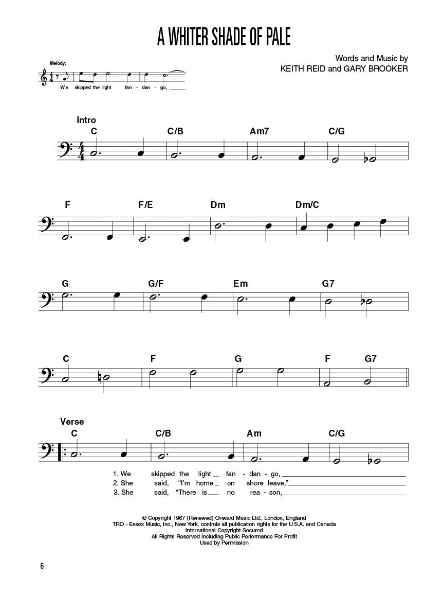 Hal Leonard Bass Method - Easy Pop Bass Lines Book