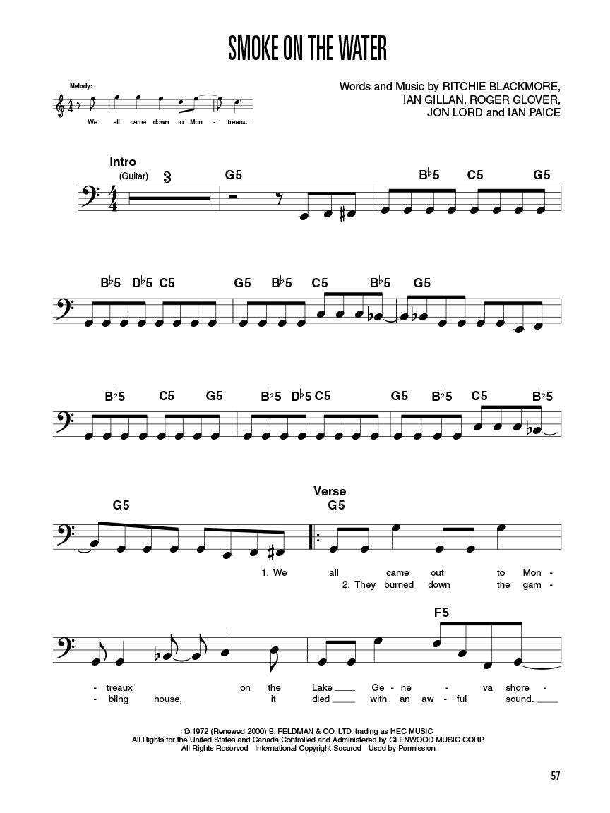 Hal Leonard Bass Method - Easy Pop Bass Lines Book