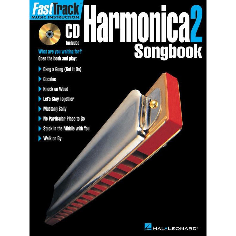 FASTTRACK HARMONICA SONGBOOK 2 BK/CD - Music2u