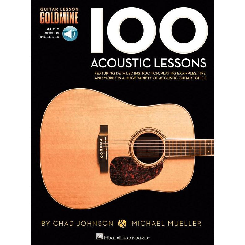 100 Acoustic Lessons Guitar Goldmine Book/Ola