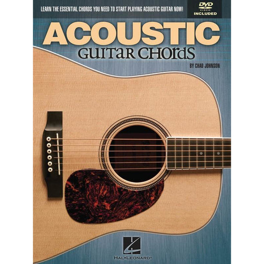 ACOUSTIC GUITAR CHORDS BK/DVD - Music2u