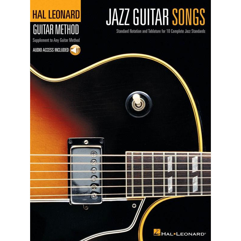 HL GUITAR METHOD JAZZ GUITAR SONGS BK/OLA - Music2u