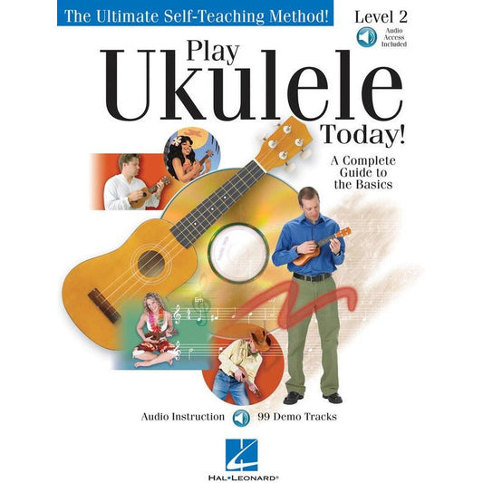 PLAY UKULELE TODAY BK/CD LVL 2 - Music2u
