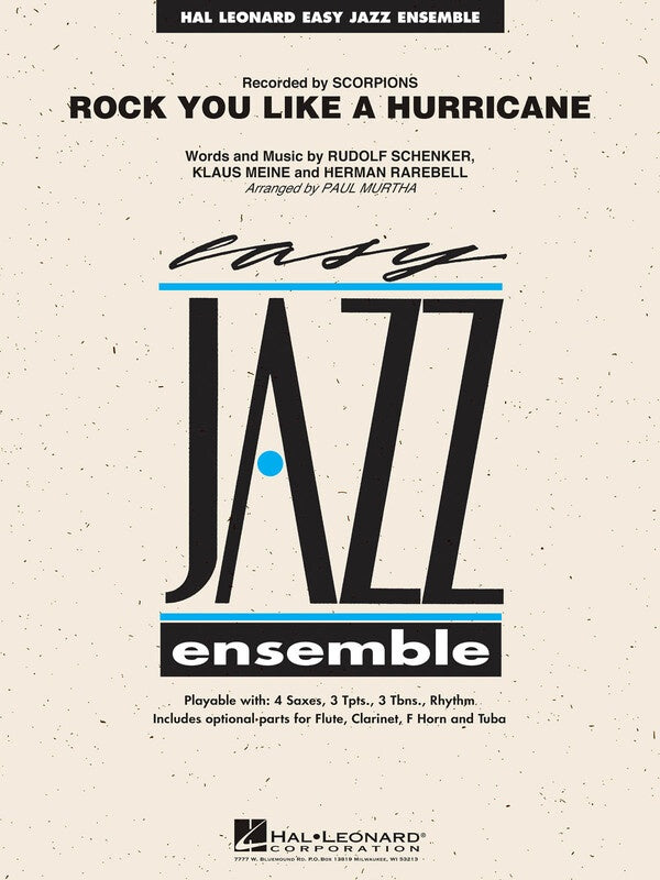 Rock You Like A Hurricane Eje2 Sc/Pts