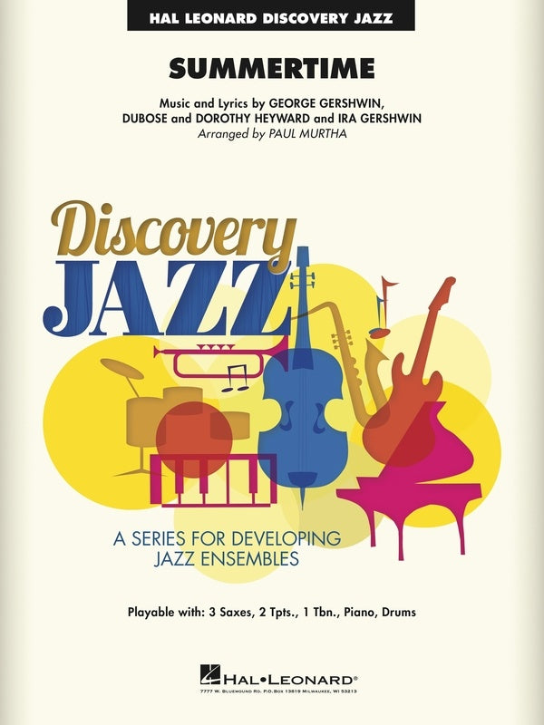 Summertime (From Porgy And Bess) Je1.5 Sc/Pts