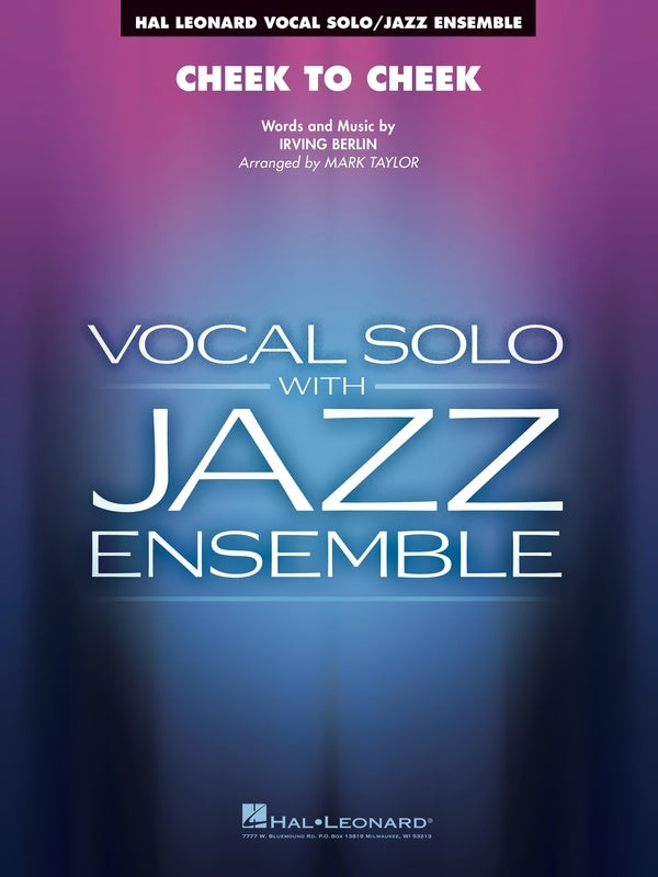 Cheek To Cheek (Key A Flat) Voje3-4 Sc/Pts