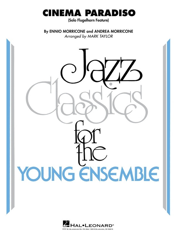 Cinema Paradiso (Flugelhorn Feat) Jazz Ensemble Je3 Sc/Pts