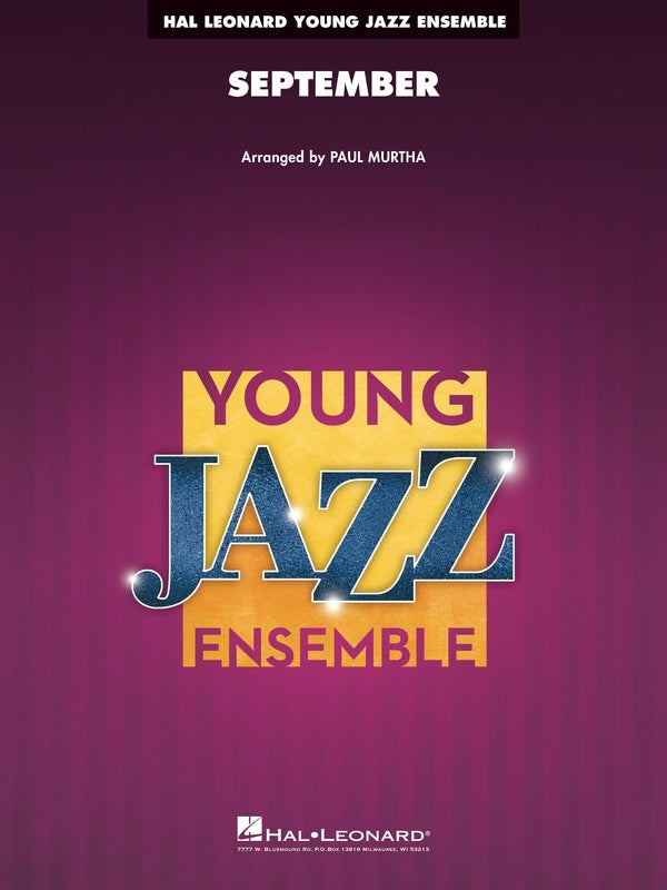 September For Jazz Ensemble Je3 Sc/Pts