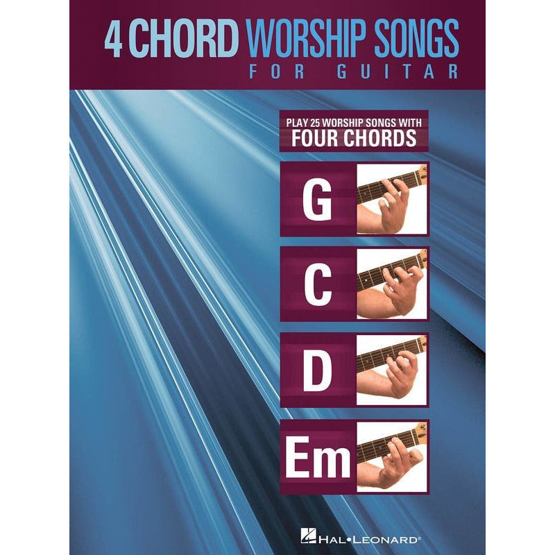 4 Chord Worship Songs For Guitar Book