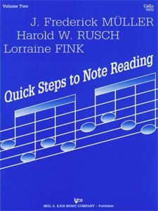 Quick Steps To Notereading Vol 2 Cello