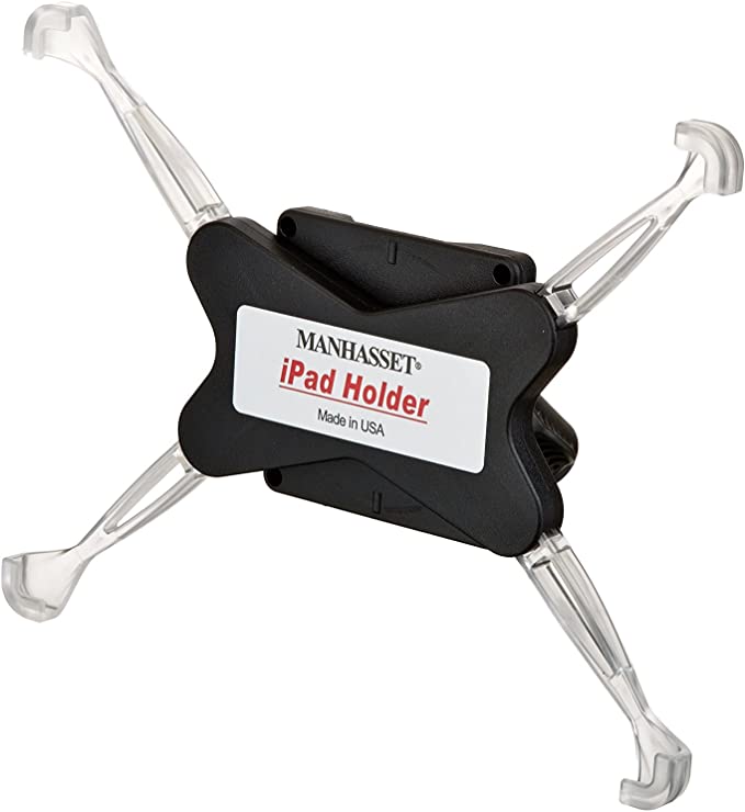 Manhasset Music/ Microphone Stand And Ipad Holder - Black Musical Instruments & Accessories