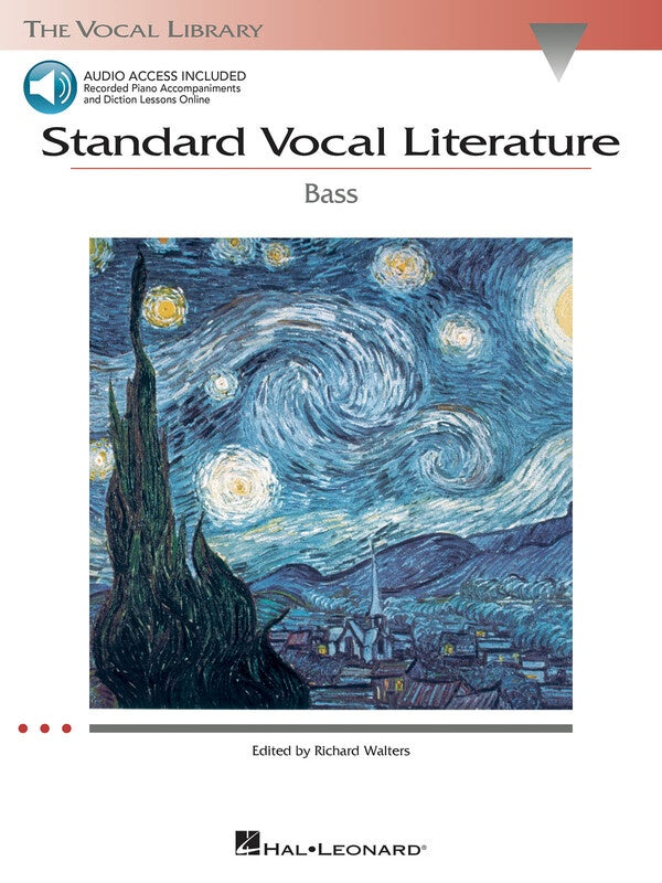 Standard Vocal Literature Bass Bk/Ola