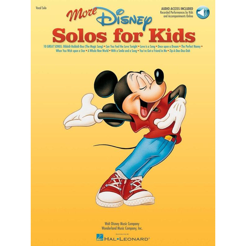 MORE DISNEY SOLOS FOR KIDS BK/OLA - Music2u