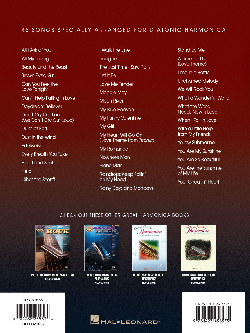 The Great Harmonica Songbook Guitar & Folk