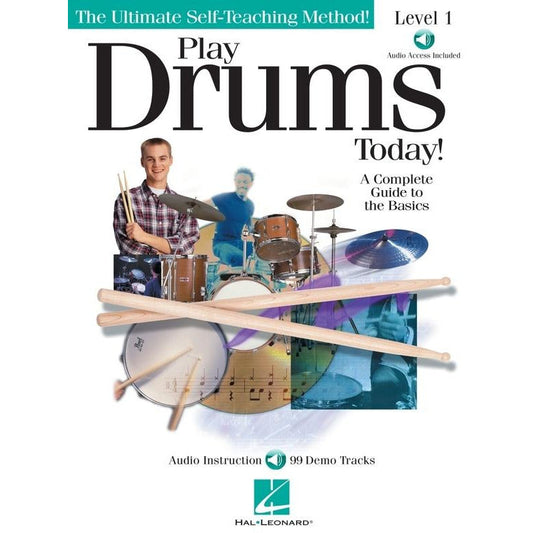 PLAY DRUMS TODAY LEVEL 1 BK/CD - Music2u