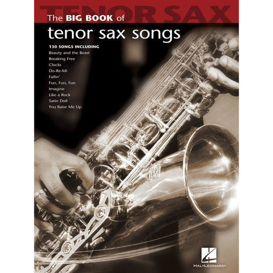 BIG BOOK OF TENOR SAX SONGS - Music2u