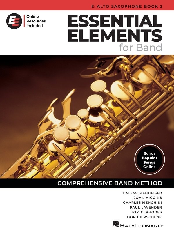 Essential Elements For Band Alto Sax Bk 2 Bk/Olm Eei
