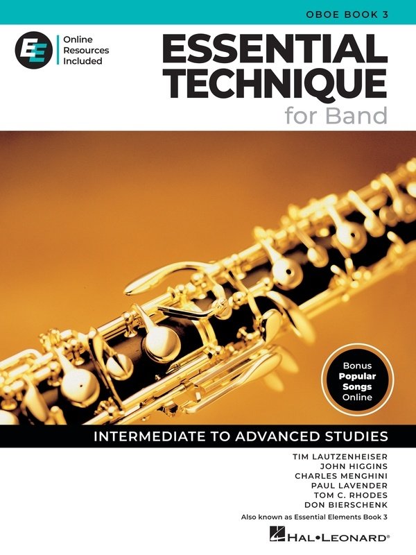 Essential Technique For Band Oboe Bk 3 Bk/Olm Eei