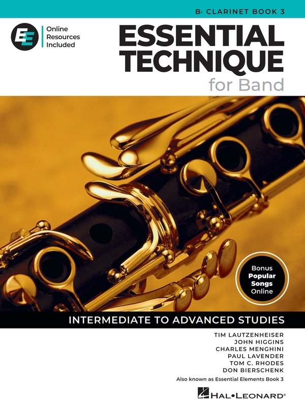 Essential Technique For Band Clarinet Bk 3 Bk/Olm Eei
