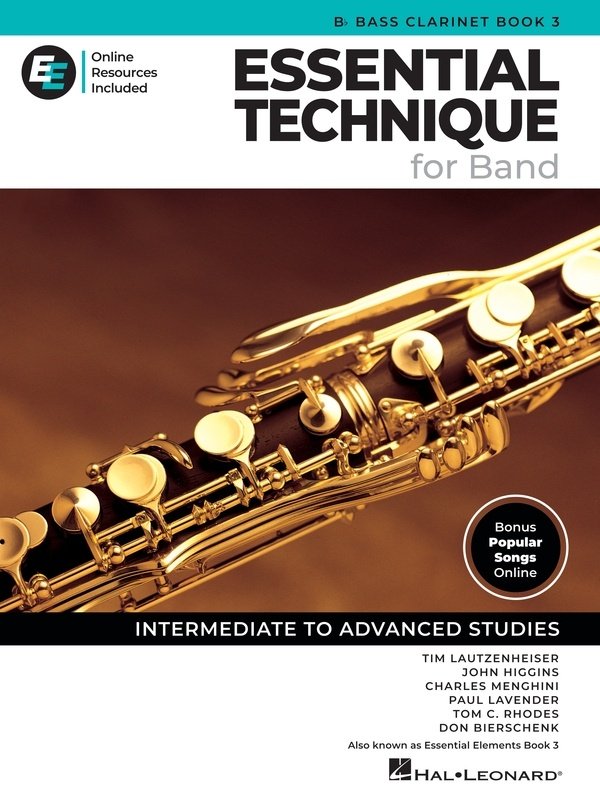 Essential Technique For Band Bass Clarinet Bk 3 Bk/Olm Eei