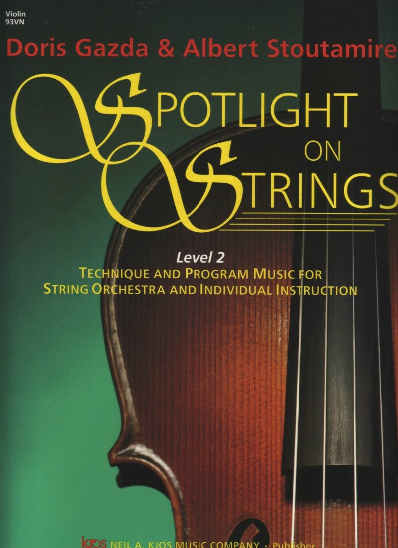 Spotlight On Strings Bk 2 Vln