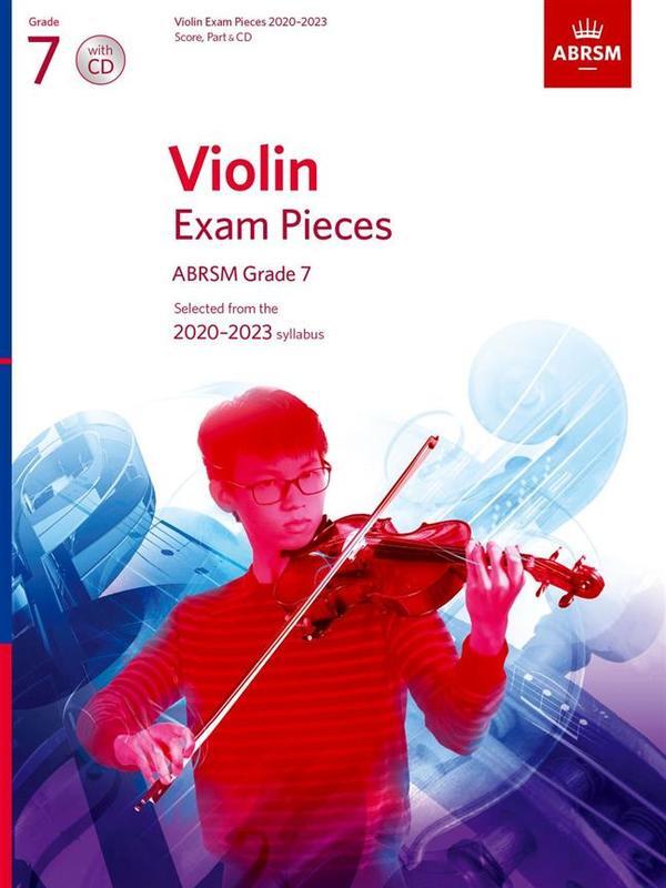 Violin Exam Pieces 2020-23 Grade 7 Violin/Piano/Cd