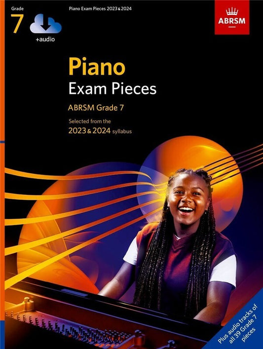 Abrsm Piano Exam Pieces 2023-2024 Grade 7 Bk/Ola