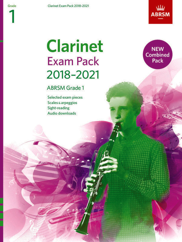Clarinet Exam Pack 2018-21 Gr 1 Bk/Ola
