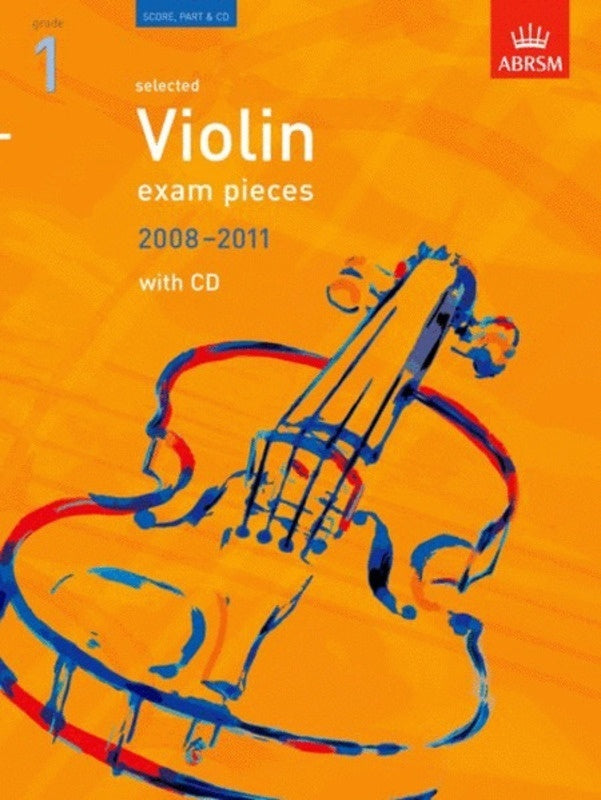 A B Violin Exam Pieces 2008-11 Gr 1 W/Pno & Cd