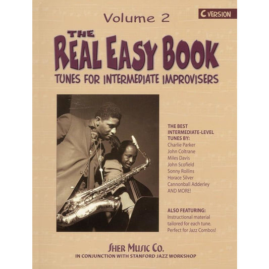 REAL EASY BOOK VOL 2 INTERMED IMPROV C VERS - Music2u