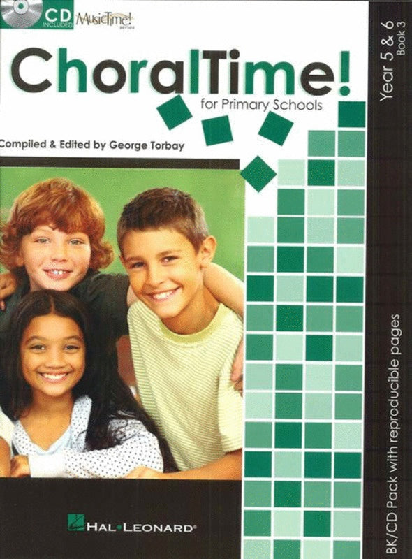 ChoralTime 小学五年级与六年级合唱教材 - 第3册(书/CD)