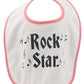 BABY BIB ROCK STAR RED