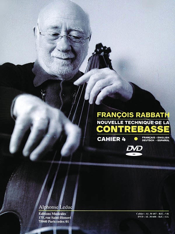 New Technique For Double Bass Volume 4 Book/Dvd