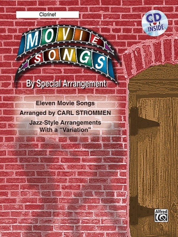 Movie Songs By Special Arrangement - Clarinet Book
