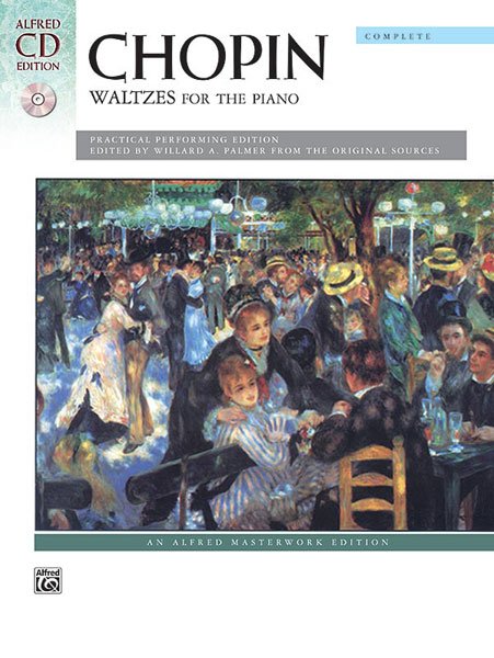 Chopin - Waltzes Complete For Piano Bk/Ola - Alfred Music