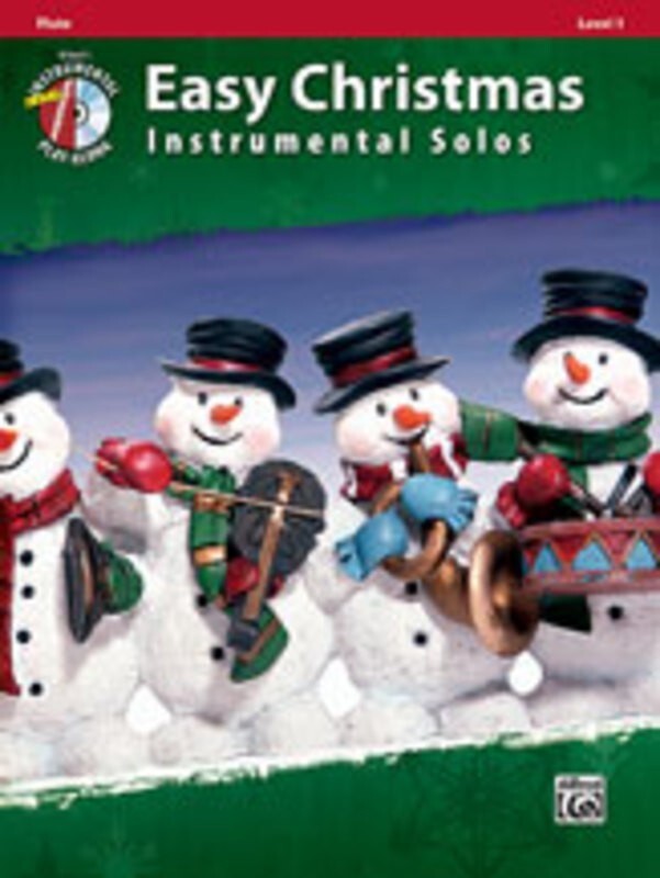 Easy Christmas Instrumental Solos Alto Sax Bk/Ola