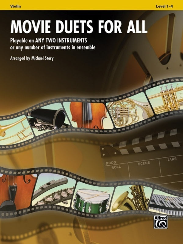 Movie Duets For All Violin