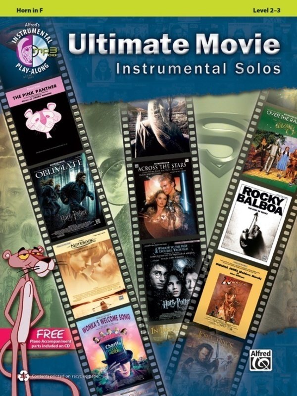 Ultimate Movie Instrumental Solos French Horn Bk/Ola