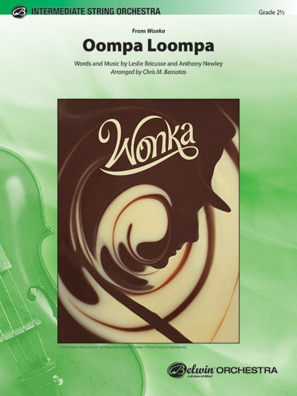 Oompa Loompa For String Orchestra So2.5 Sc/Pts