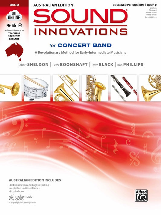 Sound Innovations Aust Combined Percussion Bk 2
