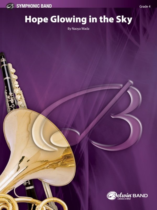 Hope Glowing In The Sky For Concert Band Cb4 Sc/Pts - Alfred Music