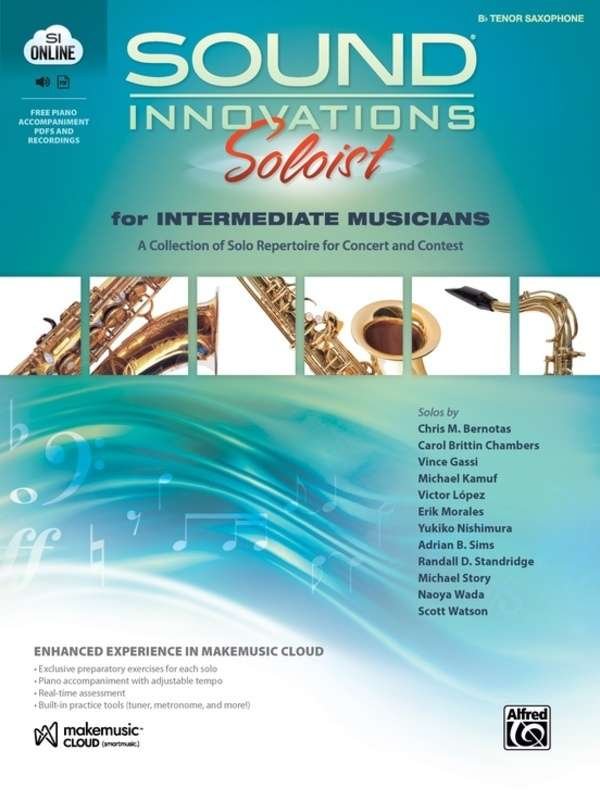 Sound Innovations Soloist Intermediate Tenor Sax Bk/Olm