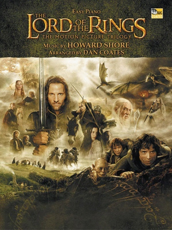 Lord Of The Rings Easy Piano Arr Coates