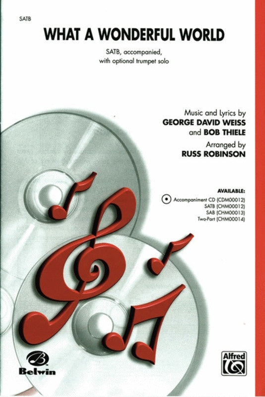 What A Wonderful World Satb Arr Robinson