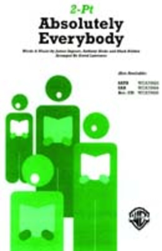 Absolutely Everybody 2 Part Arr Lawrence