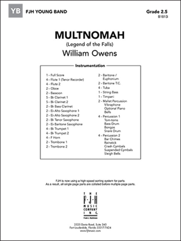 Multnomah (Legend Of The Falls) Cb2.5 Sc/Pts